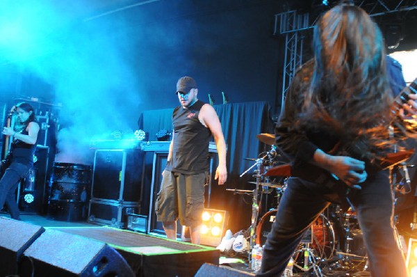 All That Remains  at Stubb's BarBQ, Austin, TX 12/01/12 - photo by Jeff Bar