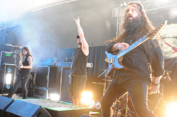 All That Remains  at Stubb's BarBQ, Austin, TX 12/01/12 - photo by Jeff Bar