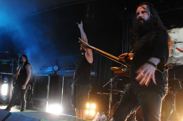 All That Remains  at Stubb's BarBQ, Austin, TX 12/01/12 - photo by Jeff Bar