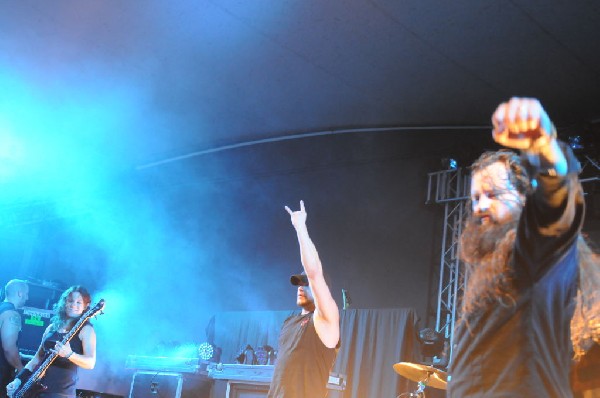 All That Remains  at Stubb's BarBQ, Austin, TX 12/01/12 - photo by Jeff Bar