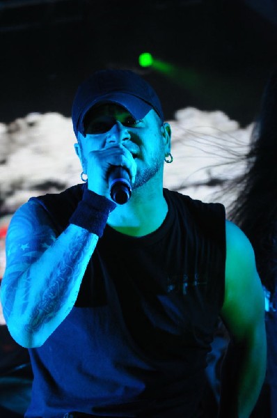 All That Remains  at Stubb's BarBQ, Austin, TX 12/01/12 - photo by Jeff Bar