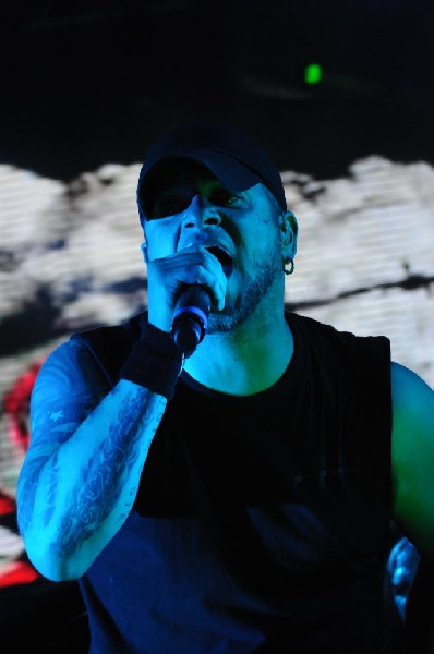 All That Remains  at Stubb's BarBQ, Austin, TX 12/01/12 - photo by Jeff Bar