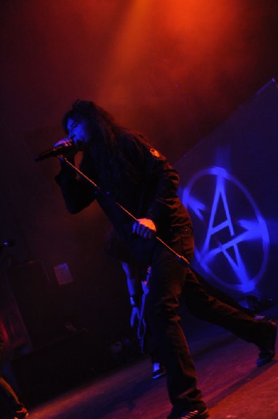 Anthrax at Emo's East, Austin, Texas 10/29/11