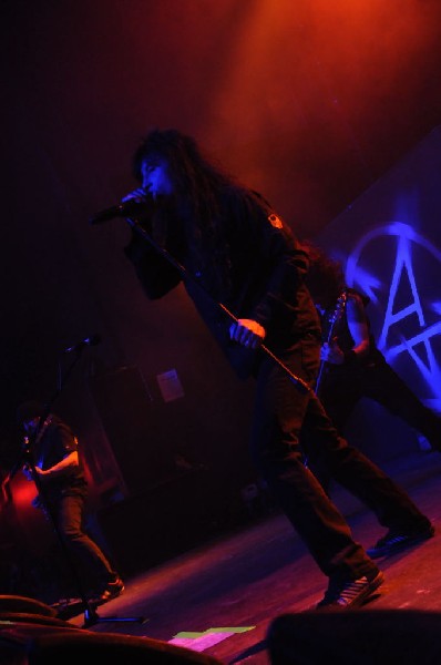 Anthrax at Emo's East, Austin, Texas 10/29/11