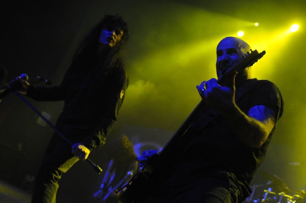 Anthrax at Emo's East, Austin, Texas 10/29/11