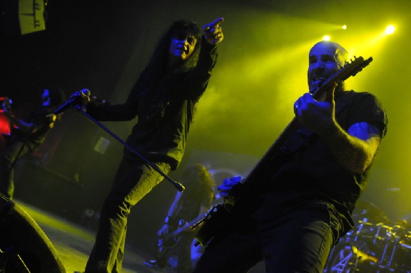 Anthrax at Emo's East, Austin, Texas 10/29/11