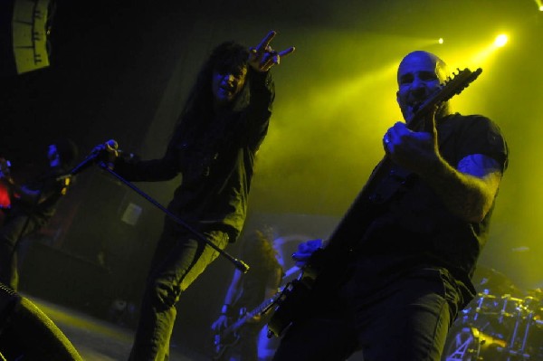 Anthrax at Emo's East, Austin, Texas 10/29/11