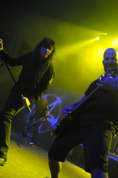 Anthrax at Emo's East, Austin, Texas 10/29/11