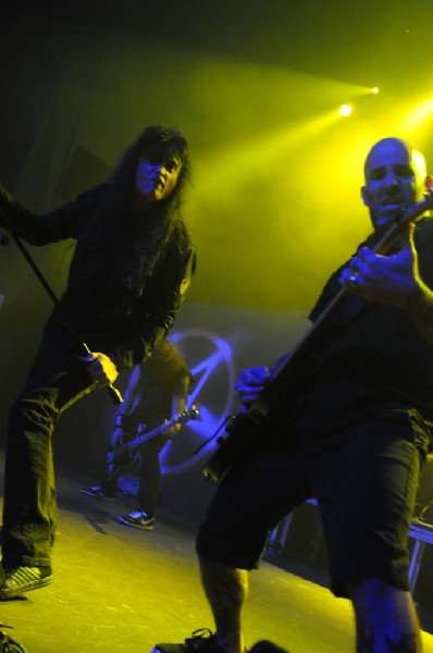 Anthrax at Emo's East, Austin, Texas 10/29/11