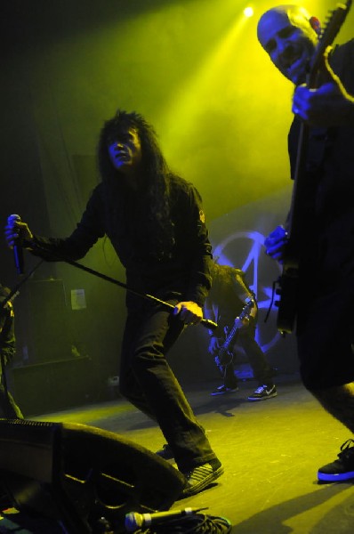 Anthrax at Emo's East, Austin, Texas 10/29/11