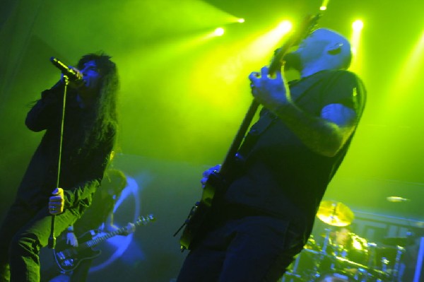 Anthrax at Emo's East, Austin, Texas 10/29/11