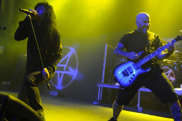 Anthrax at Emo's East, Austin, Texas 10/29/11