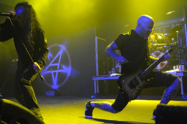 Anthrax at Emo's East, Austin, Texas 10/29/11