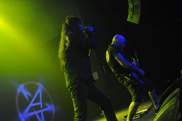 Anthrax at Emo's East, Austin, Texas 10/29/11