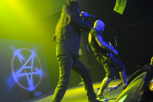 Anthrax at Emo's East, Austin, Texas 10/29/11