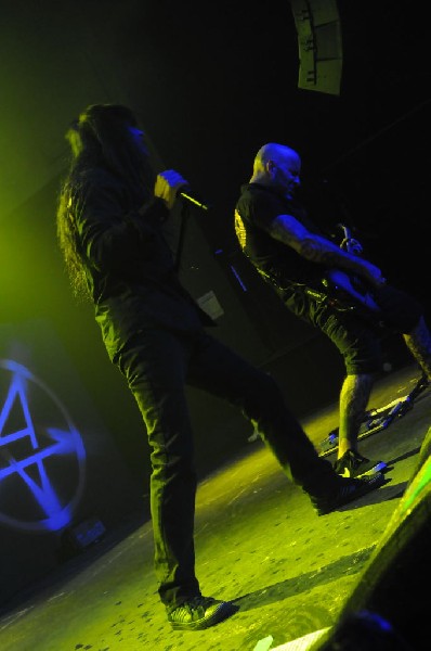 Anthrax at Emo's East, Austin, Texas 10/29/11