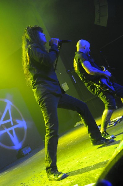 Anthrax at Emo's East, Austin, Texas 10/29/11