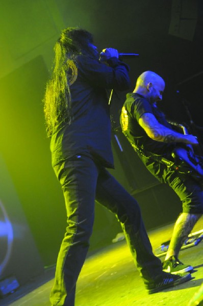 Anthrax at Emo's East, Austin, Texas 10/29/11