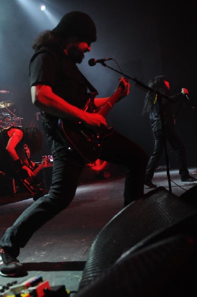 Anthrax at Emo's East, Austin, Texas 10/29/11 - photo by Jeff Barringer