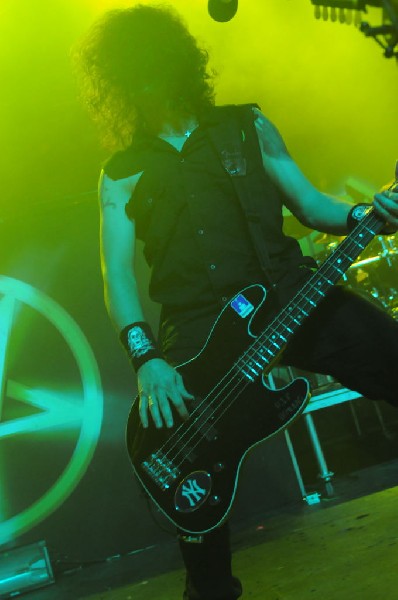 Anthrax at Emo's East, Austin, Texas 10/29/11 - photo by Jeff Barringer