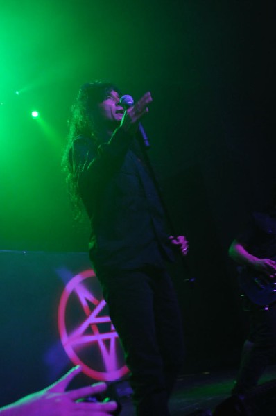 Anthrax at Emo's East, Austin, Texas 10/29/11 - photo by Jeff Barringer