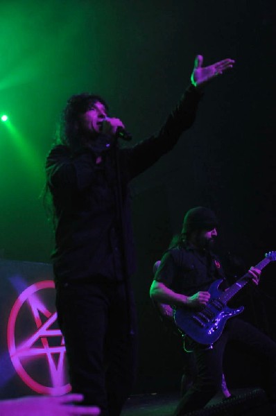 Anthrax at Emo's East, Austin, Texas 10/29/11 - photo by Jeff Barringer