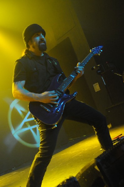 Anthrax at Emo's East, Austin, Texas 10/29/11 - photo by Jeff Barringer