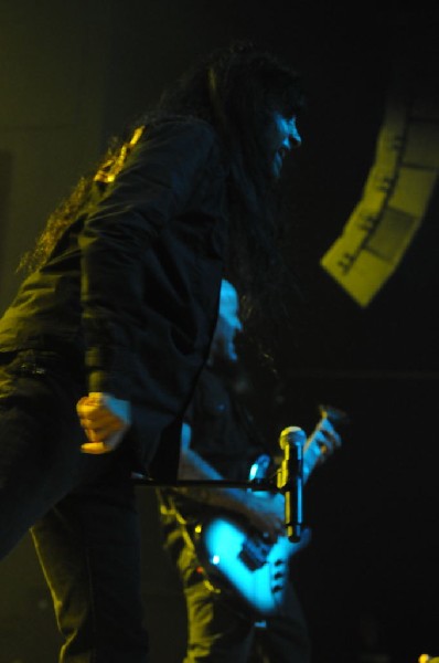 Anthrax at Emo's East, Austin, Texas 10/29/11 - photo by Jeff Barringer