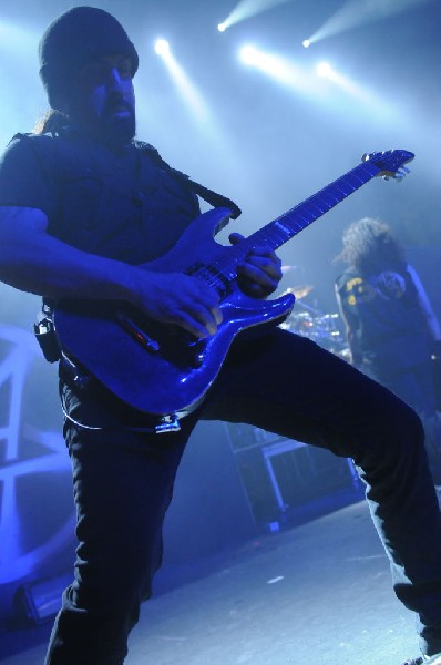 Anthrax at Emo's East, Austin, Texas 10/29/11 - photo by Jeff Barringer