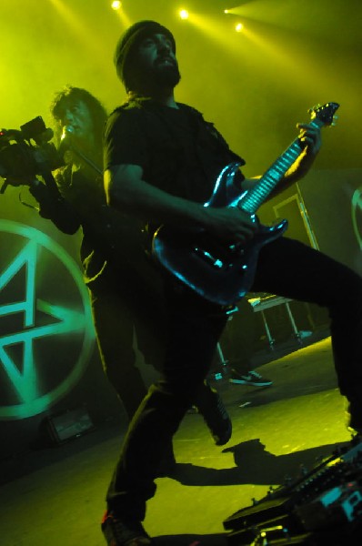 Anthrax at Emo's East, Austin, Texas 10/29/11 - photo by Jeff Barringer