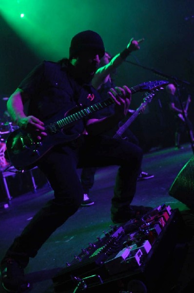 Anthrax at Emo's East, Austin, Texas 10/29/11 - photo by Jeff Barringer