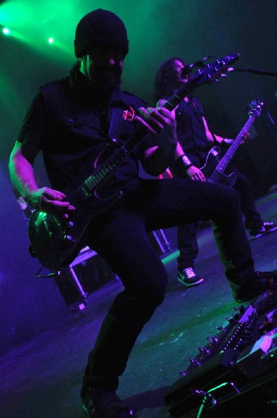 Anthrax at Emo's East, Austin, Texas 10/29/11 - photo by Jeff Barringer