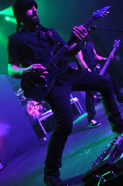 Anthrax at Emo's East, Austin, Texas 10/29/11 - photo by Jeff Barringer