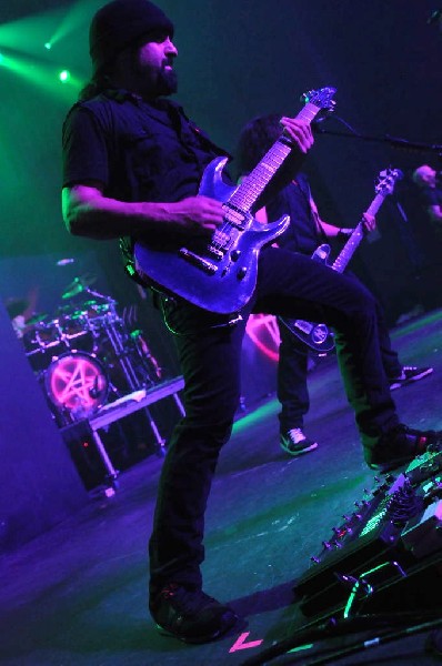 Anthrax at Emo's East, Austin, Texas 10/29/11 - photo by Jeff Barringer