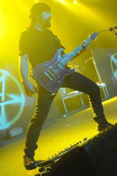 Anthrax at Emo's East, Austin, Texas 10/29/11 - photo by Jeff Barringer