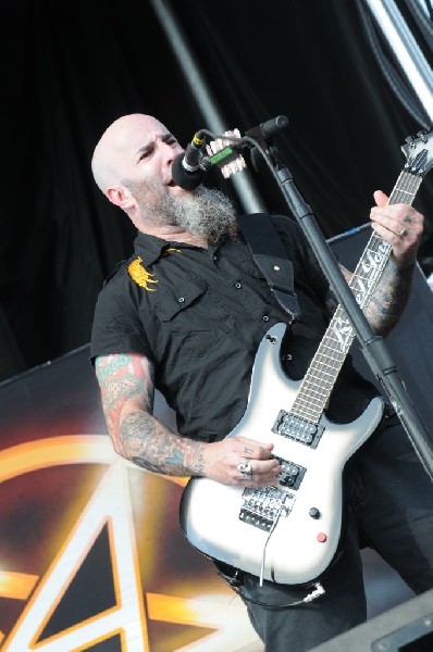 Anthrax at Mayhem Festival 2012 Gexa Energy Pavilion Dallas Texas 07/10/201