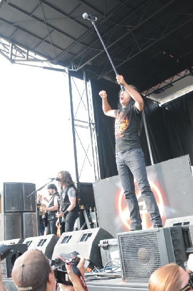 Anthrax at Mayhem Festival 2012 Gexa Energy Pavilion Dallas Texas 07/10/201