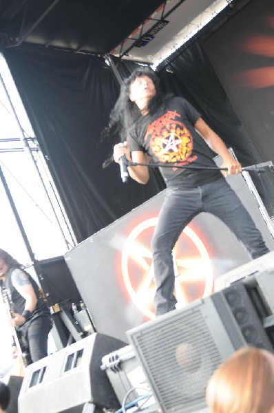 Anthrax at Mayhem Festival 2012 Gexa Energy Pavilion Dallas Texas 07/10/201