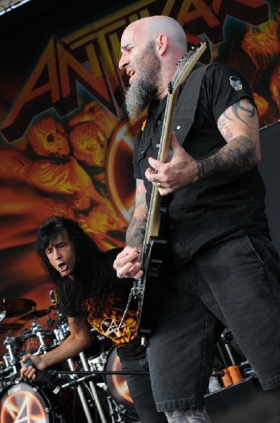 Anthrax at Mayhem Festival 2012 Gexa Energy Pavilion Dallas Texas 07/10/201