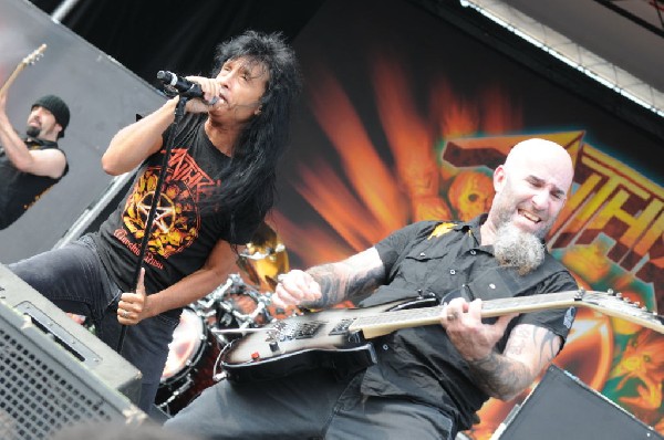 Anthrax at Mayhem Festival 2012 Gexa Energy Pavilion Dallas Texas 07/10/201