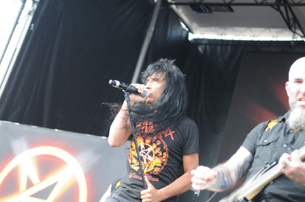 Anthrax at Mayhem Festival 2012 Gexa Energy Pavilion Dallas Texas 07/10/201