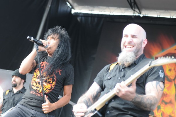 Anthrax at Mayhem Festival 2012 Gexa Energy Pavilion Dallas Texas 07/10/201