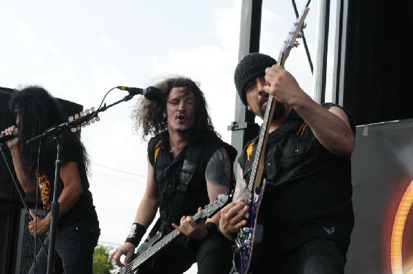 Anthrax at Mayhem Festival 2012 Gexa Energy Pavilion Dallas Texas 07/10/201