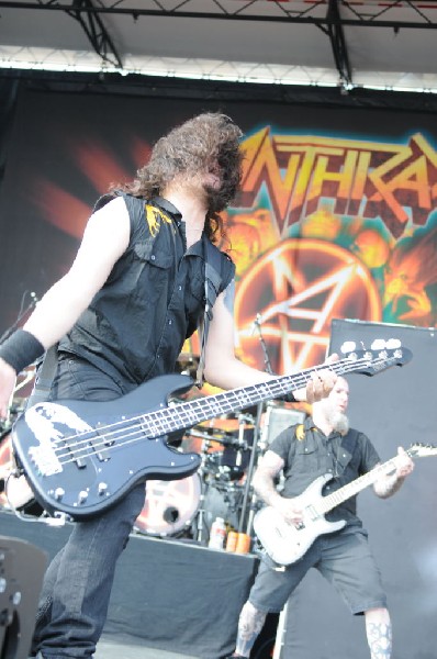 Anthrax at Mayhem Festival 2012 Gexa Energy Pavilion Dallas Texas 07/10/201