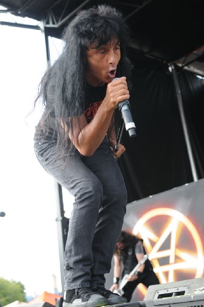 Anthrax at Mayhem Festival 2012 Gexa Energy Pavilion Dallas Texas 07/10/201