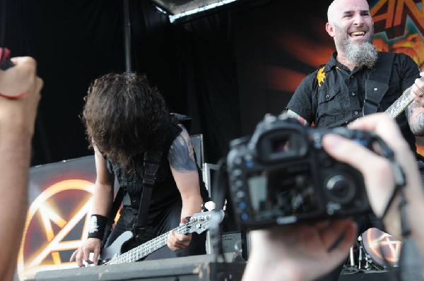 Anthrax at Mayhem Festival 2012 Gexa Energy Pavilion Dallas Texas 07/10/201