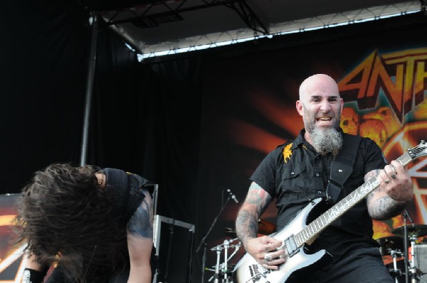 Anthrax at Mayhem Festival 2012 Gexa Energy Pavilion Dallas Texas 07/10/201