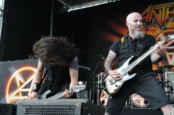 Anthrax at Mayhem Festival 2012 Gexa Energy Pavilion Dallas Texas 07/10/201