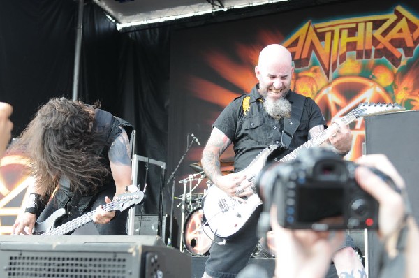 Anthrax at Mayhem Festival 2012 Gexa Energy Pavilion Dallas Texas 07/10/201