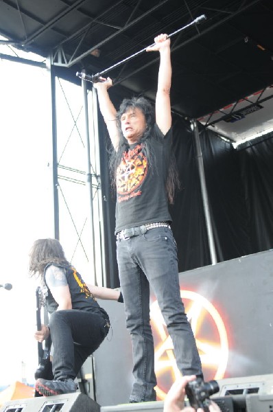 Anthrax at Mayhem Festival 2012 Gexa Energy Pavilion Dallas Texas 07/10/201